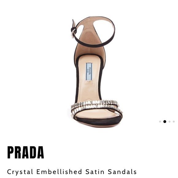 RARE Prada Heel Sandals - Picture 1 of 7